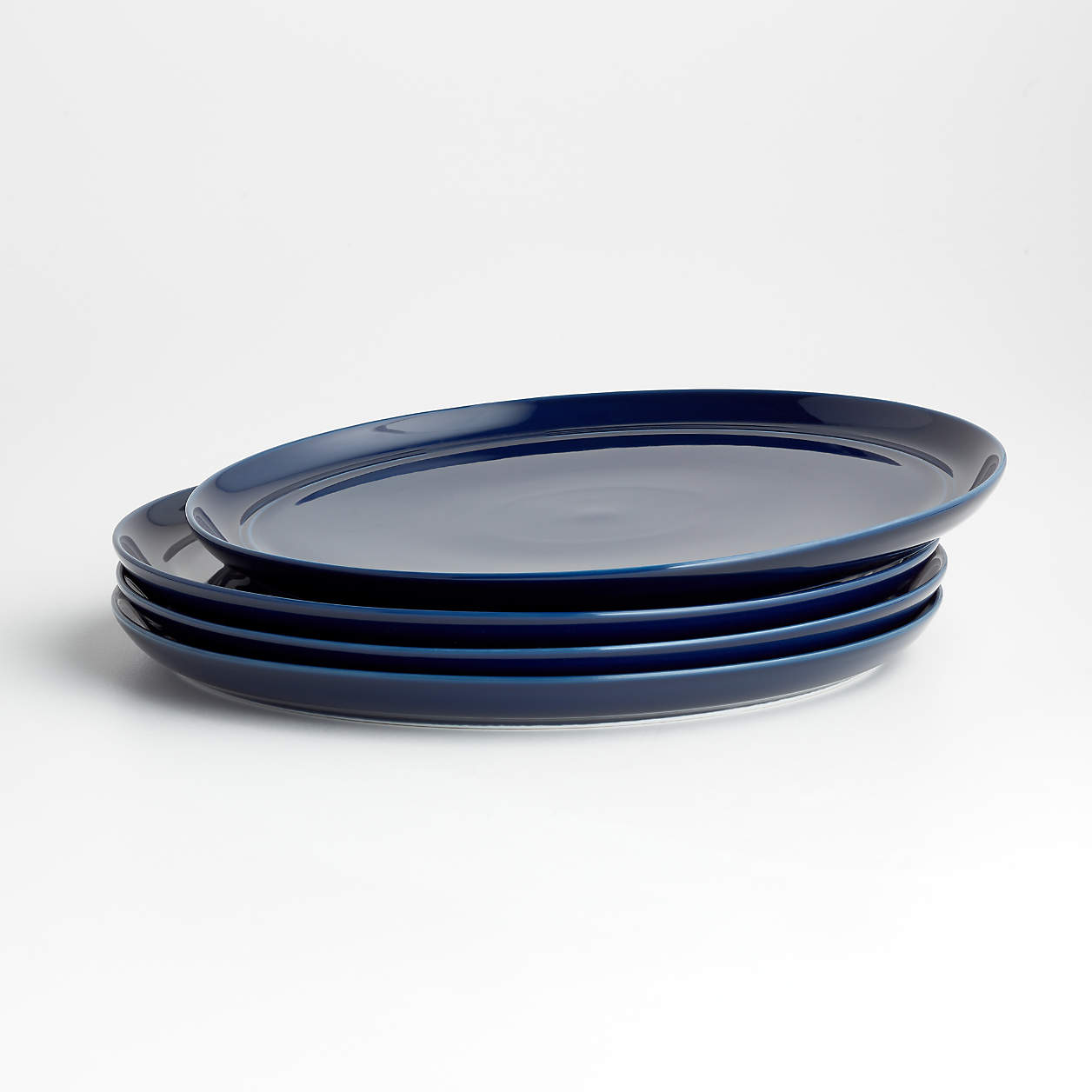 Hue Hanukkah Navy Blue Dinner Plates, Set of 4 + Reviews | Crate