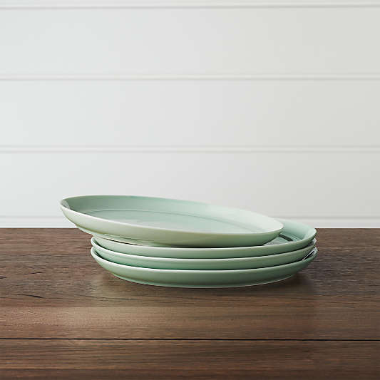 Set of 4 Hue Green Salad Plates