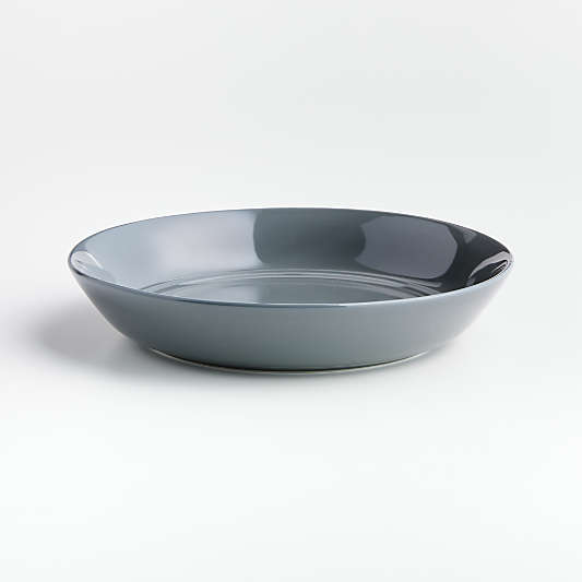 Hue Dark Grey Low Bowl