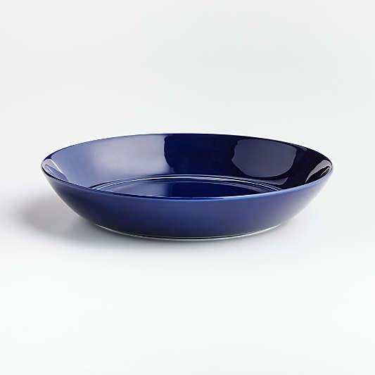 Hue Navy Blue Low Bowl