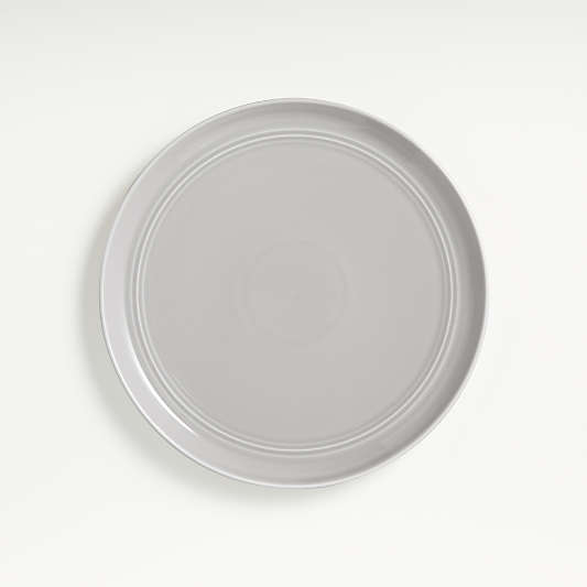 Leah Hunt Joey Cardamon Wedding Gift Registry Crate Barrel   Hue Light Grey Salad Plate 