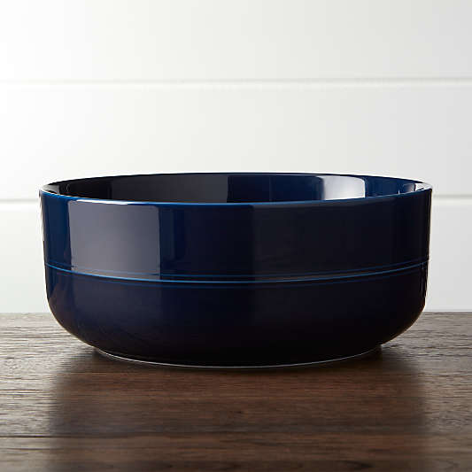 Hue Navy Blue Serving Bowl