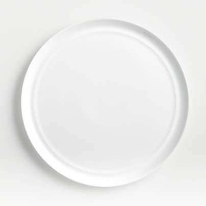 Hue White Dinner Plate