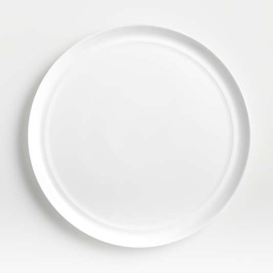 Hue White Dinner Plates, Set of 4