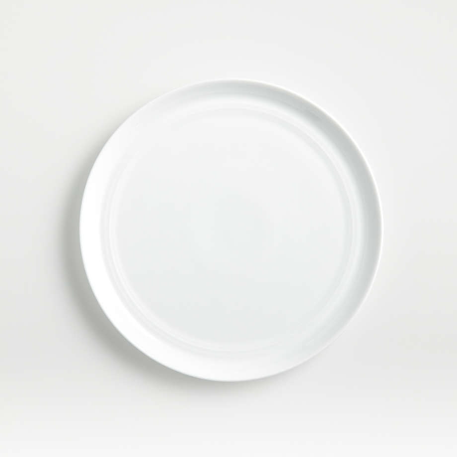 Hue White Salad Plate + Reviews | Crate & Barrel