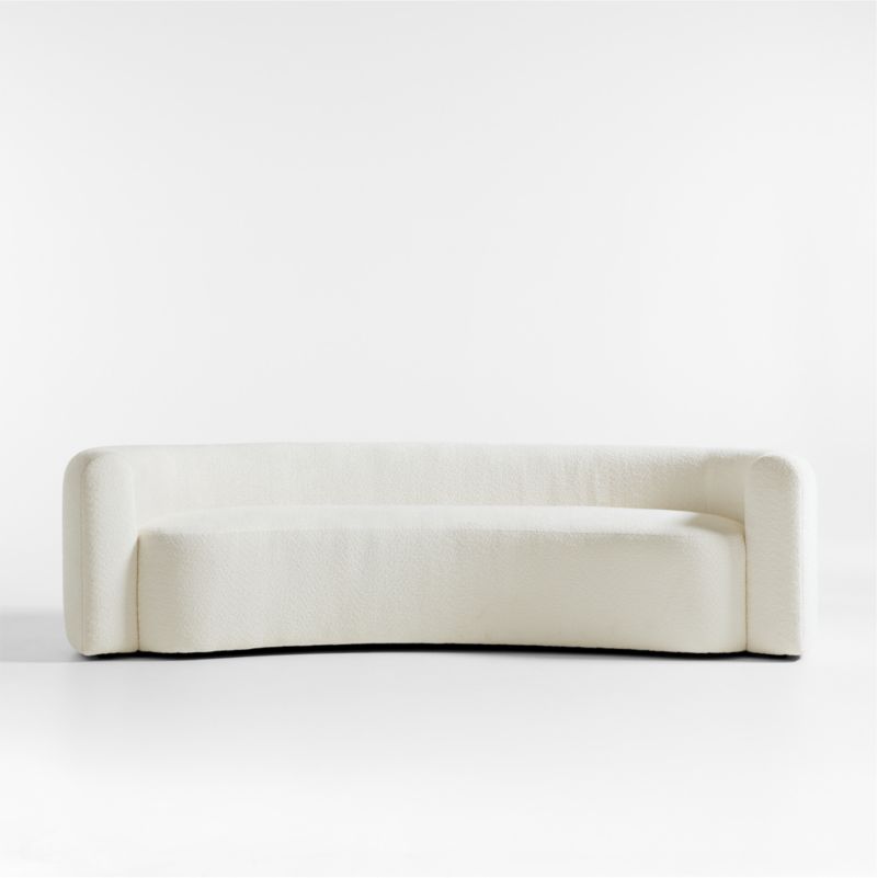 Hugger Curved Boucle Grande Sofa by Leanne Ford - image 0 of 5