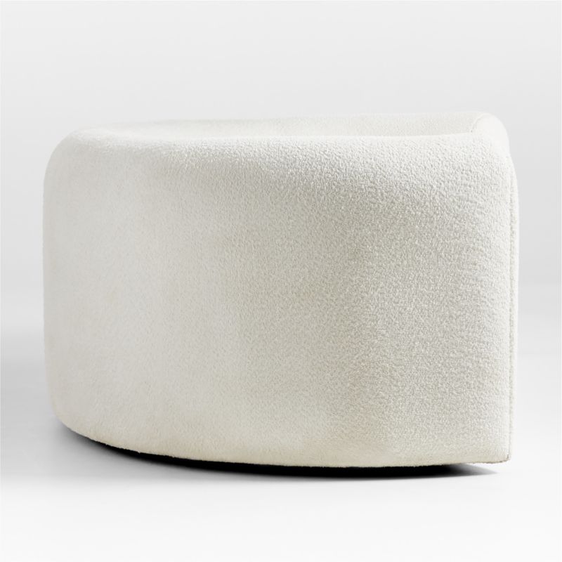 Hugger Curved Boucle Sofa by Leanne Ford - image 11 of 12