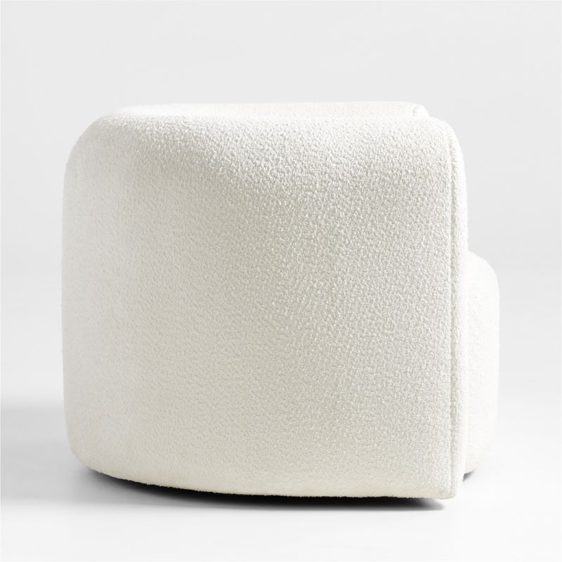 Hugger Curved Swivel Accent Chair by Leanne Ford - image 10 of 12