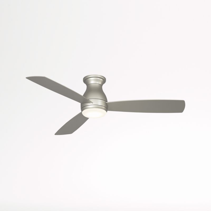 Fanimation Hugh 52 Brushed Nickel Indoor/Outdoor Ceiling Fan with LED Light - image 0 of 1