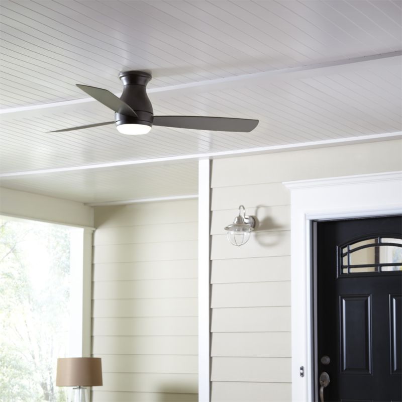 Fanimation Hugh 52 Dark Bronze Indoor/Outdoor Ceiling Fan with LED Light - image 1 of 2