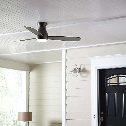 Fanimation Hugh 52 Dark Bronze Indoor/Outdoor Ceiling Fan with LED Light