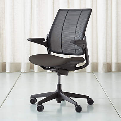 Humanscale Graphite Smart Ocean Task Chair Reviews Crate Barrel