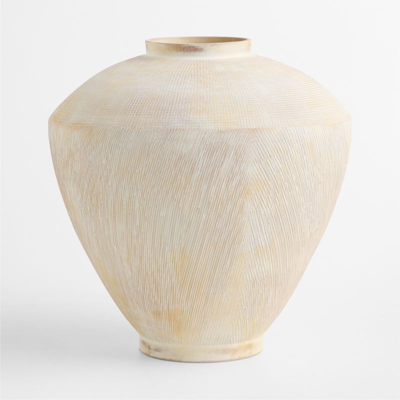 Hawthorne Large Weather White Vase 17" - image 4 of 5