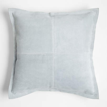 Grey shop suede cushions