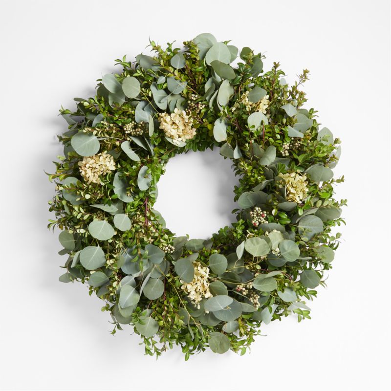 Live Hydrangea Berry Wreath 26