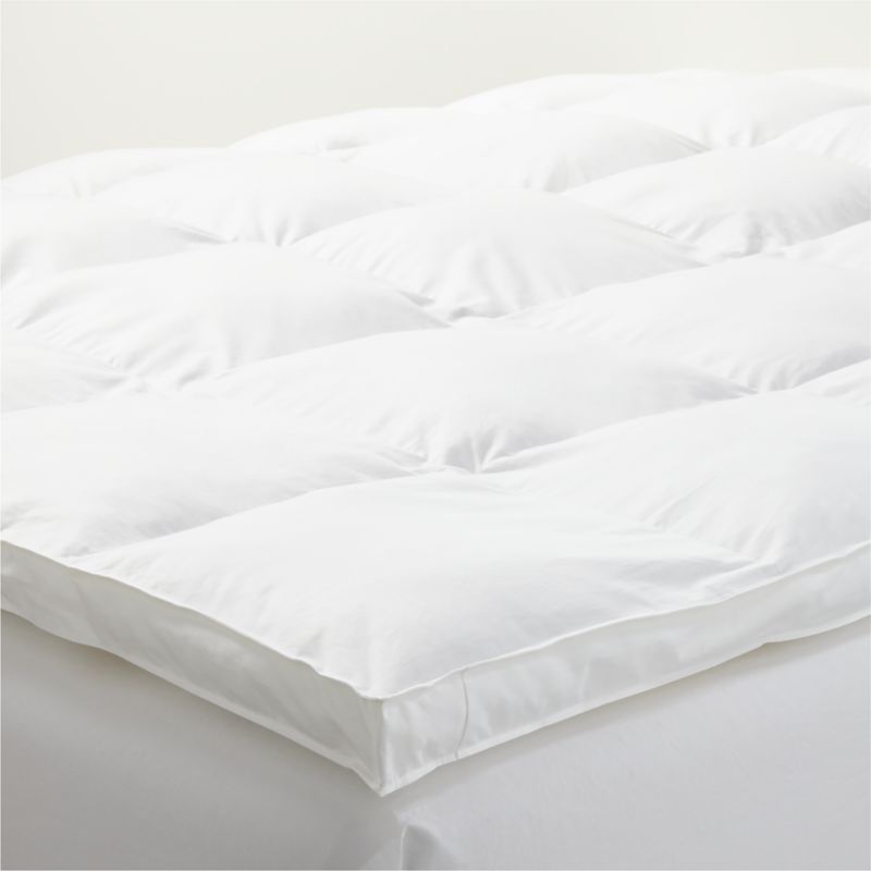 Hypoallergenic Fiber Twin Mattress Topper - image 0 of 1