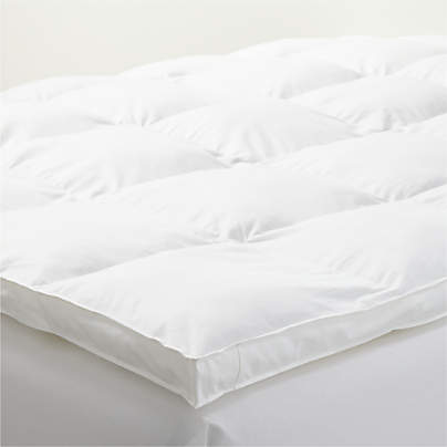 Hypoallergenic Fiber Twin/Twin XL Mattress Topper