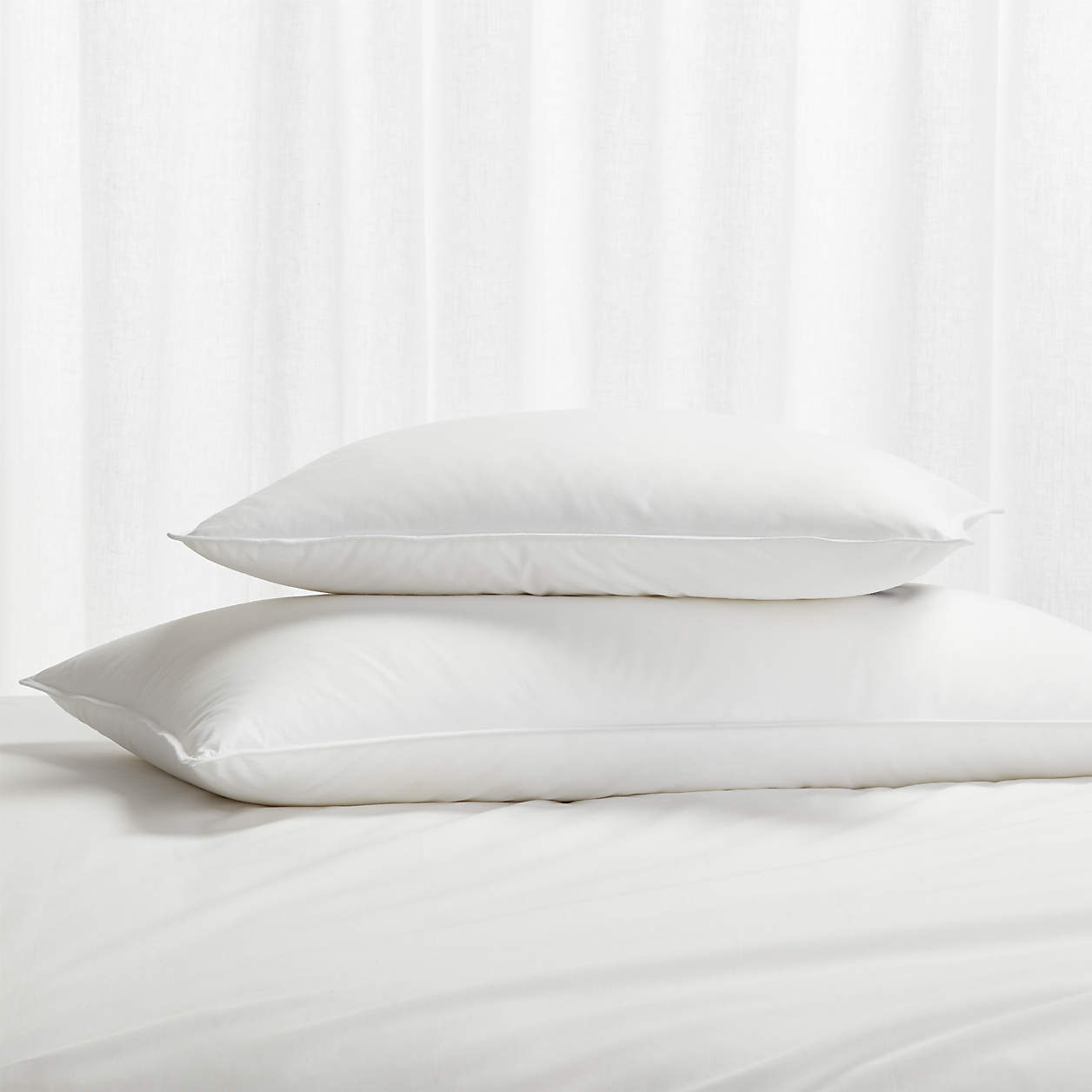 Hypoallergenic Firm Bed Pillows Crate & Barrel
