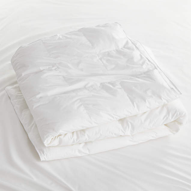 Classic Medium Down King Duvet Insert + Reviews Crate & Barrel