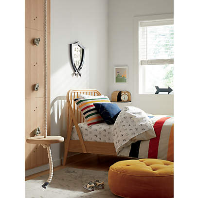 Crate and barrel bodie bed new arrivals