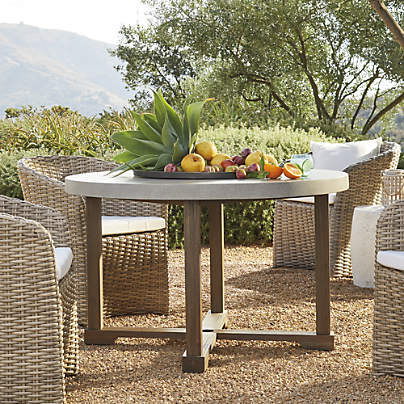 Abaco 48" Round Outdoor Dining Table