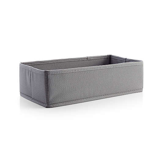 Canvas Grey Rectangle Drawer