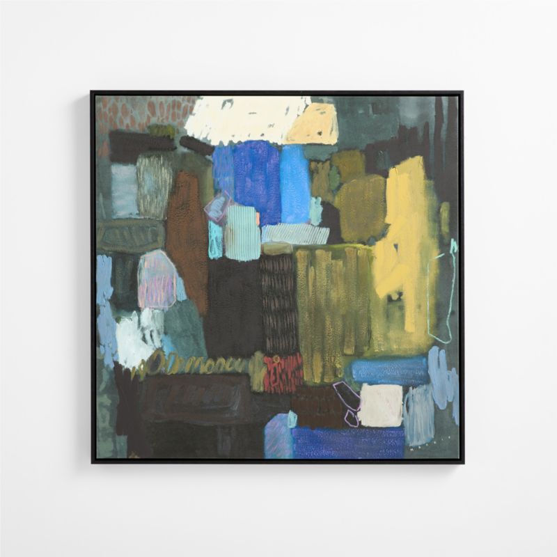 "I Wish I Didn't Have To Go" by Maggie Macdonald 41.5" x 41.5" Framed Wall Art Print - image 1 of 5