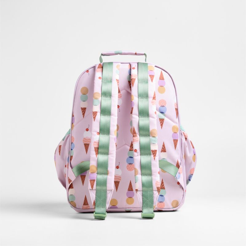 Ice Cream Cone Medium Kids Backpack with Side Pockets - image 5 of 13