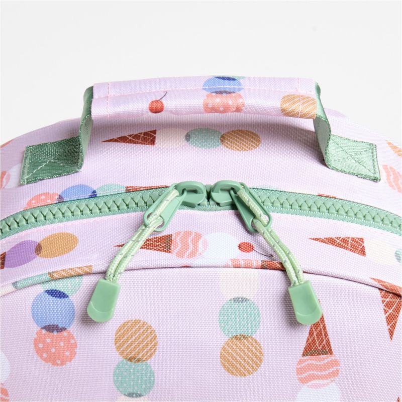 Ice Cream Cone Medium Kids Backpack with Side Pockets - image 6 of 13