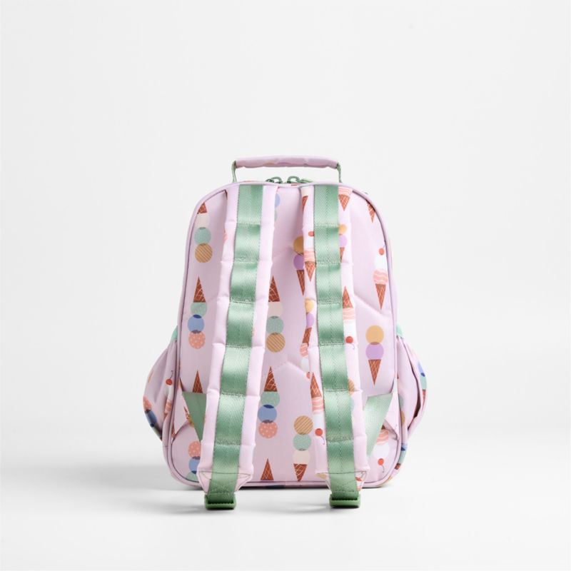 Ice Cream Cone Small Kids Backpack with Side Pockets - image 5 of 14