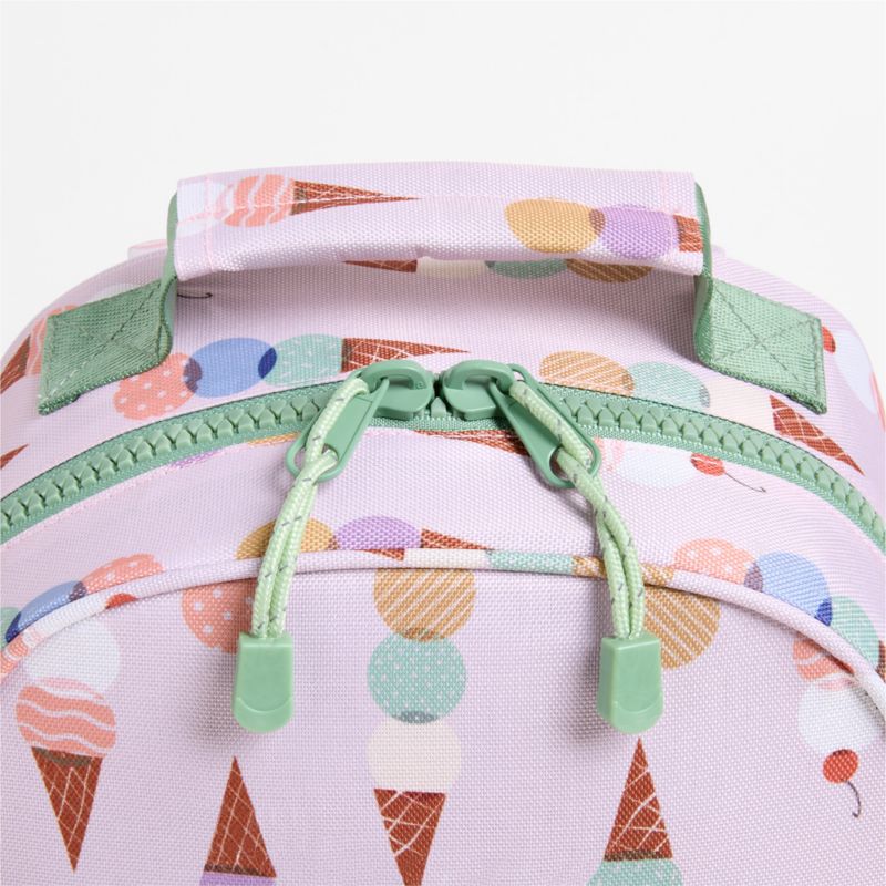 Ice Cream Cone Small Kids Backpack with Side Pockets - image 6 of 14