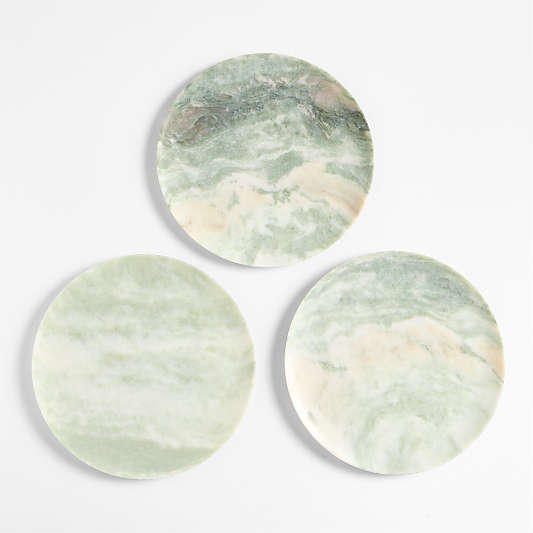 Ice Green 13" Marble Charger