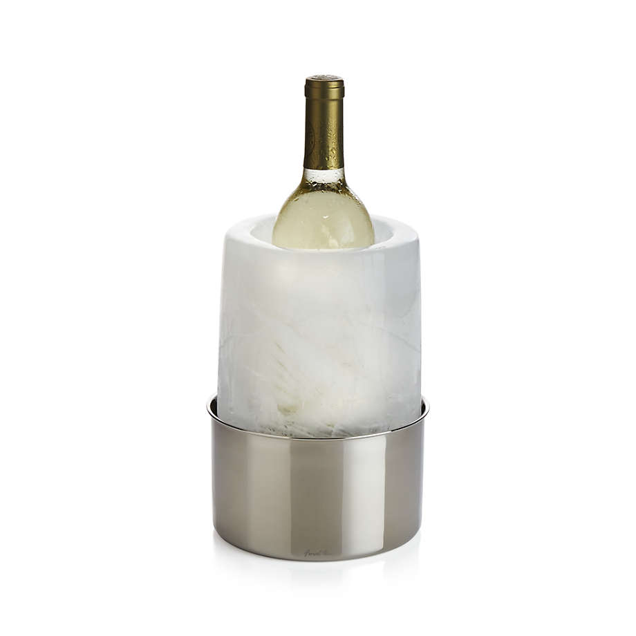 Wine Chiller, Ice Mold Cooler for Wine, Champagne, Liquor, and Wine Bottles  Chilled. Create a Personal Ice Mold for Weddings and Parties. 