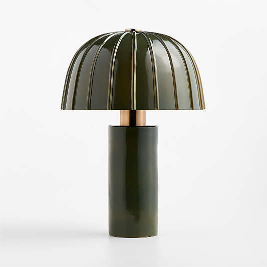 Icon 24" Green Ceramic Table Lamp by Venus Williams