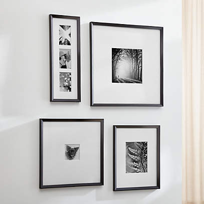 Frames Icon Black Wall Frames | Crate and Barrel