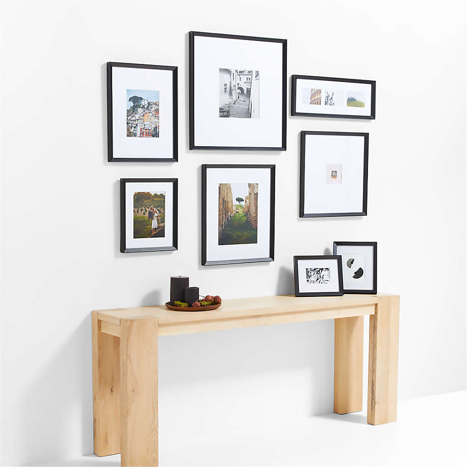 Icon Wood 8x10 Black Picture Frame + Reviews