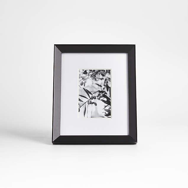Brushed Black 4x6 Frame + Reviews Crate & Barrel