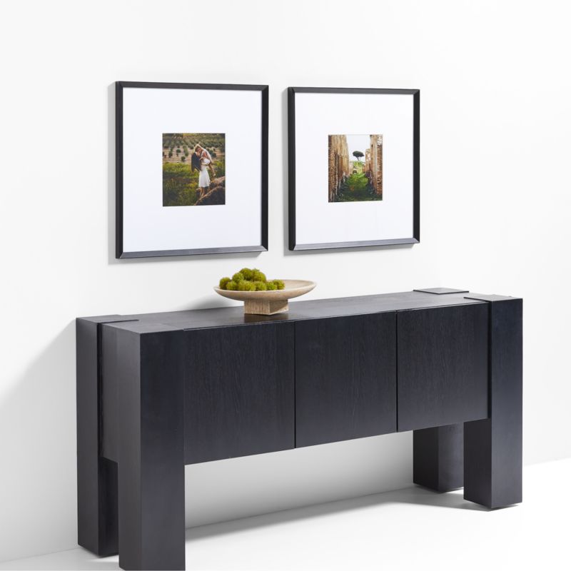 Icon Wood 2-Piece Black 11x11 Gallery Wall Frame Set - image 1 of 3