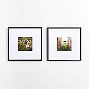 Icon Wood 4-Piece Black Gallery Wall Picture Frame Set + Reviews