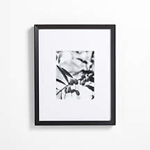 Icon Wood 8x10 Black Wall Frame | Crate & Barrel