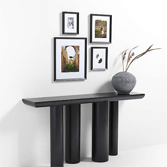 Icon Wood 4-Piece Black Gallery Wall Frame Set