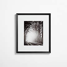 Icon Wood 11x14 Black Wall Picture Frame | Crate & Barrel