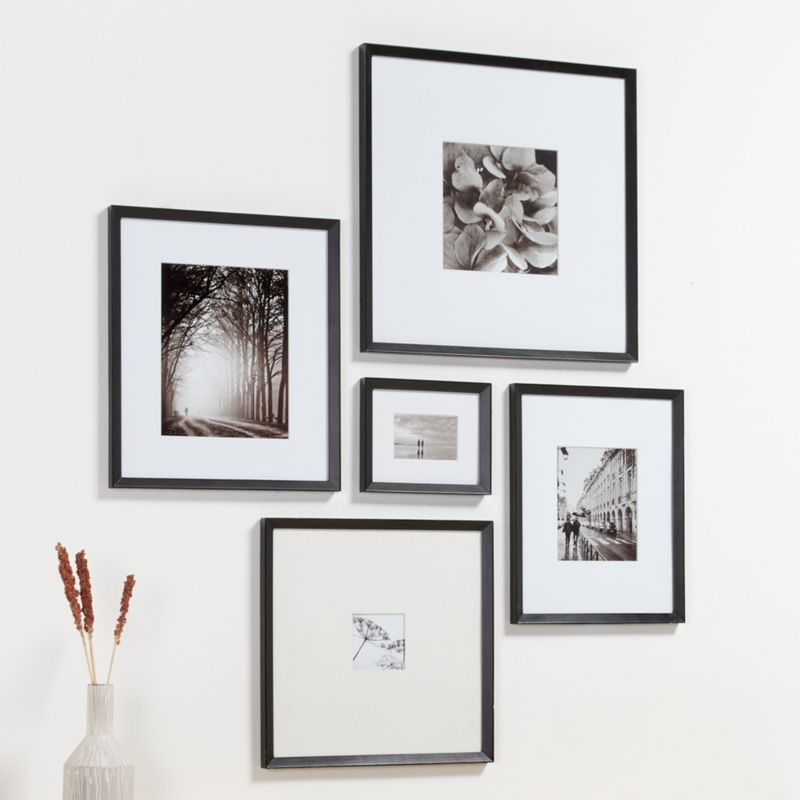 Icon Black Wall Frames | Crate & Barrel Canada