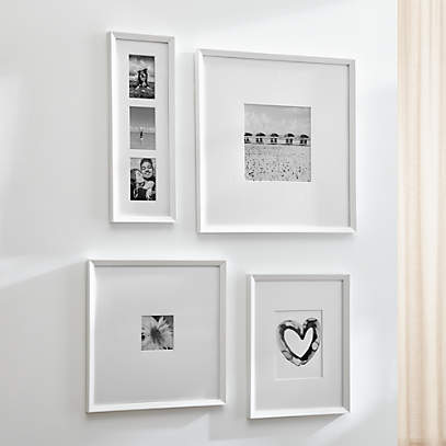 Frames Icon White Wall Frames | Crate and Barrel