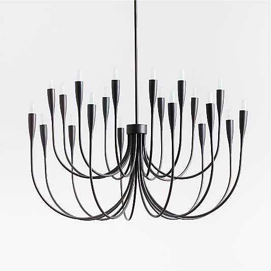 Black Chandeliers Crate & Barrel