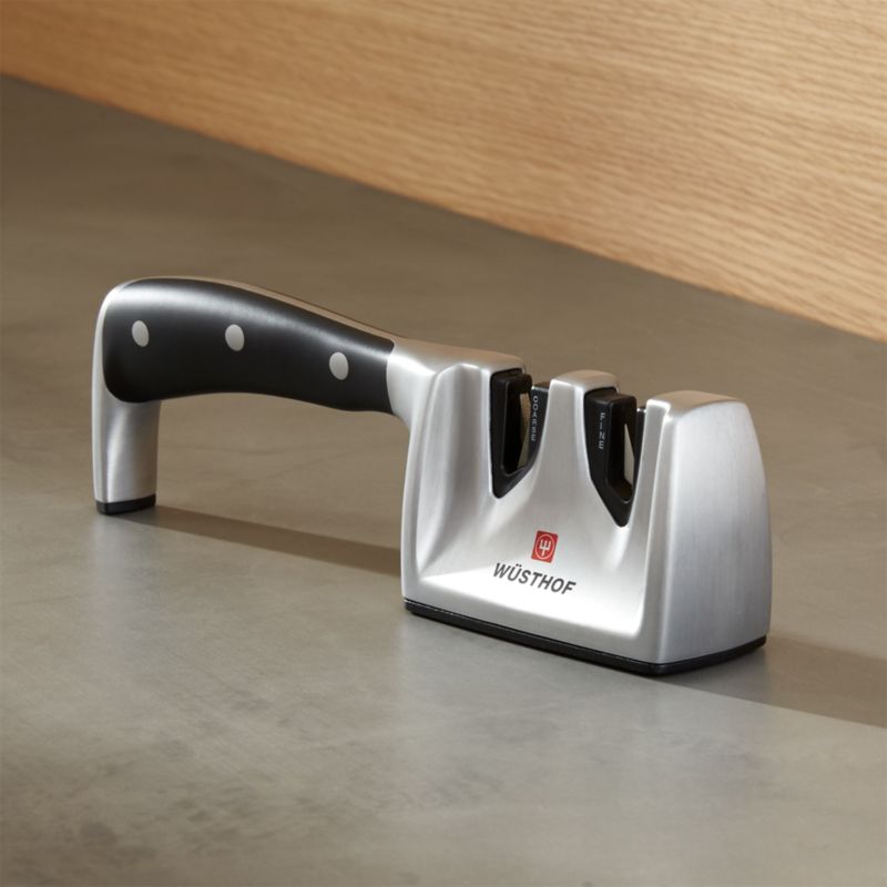 Wusthof Classic Ikon Handheld Sharpener Reviews Crate And Barrel Canada