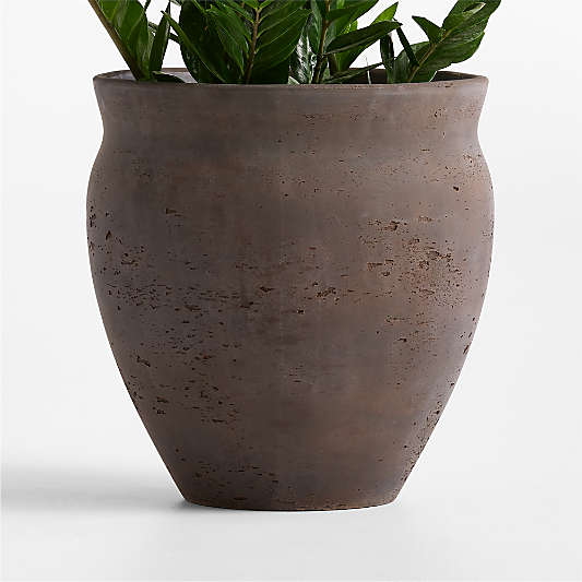 Illara 15.6" x 15.0" Bronze Indoor/Outdoor Planter