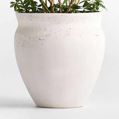 View Illara 19.7" x 18.9" Ivory Indoor/Outdoor Planter details