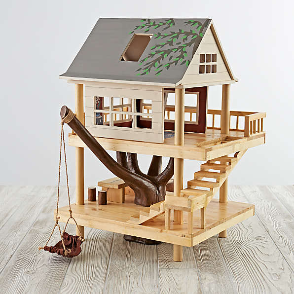 Wooden Doll House, Doll Houses & Accessories