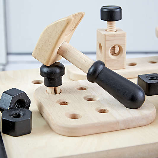 Wooden Toy Kids Workbench